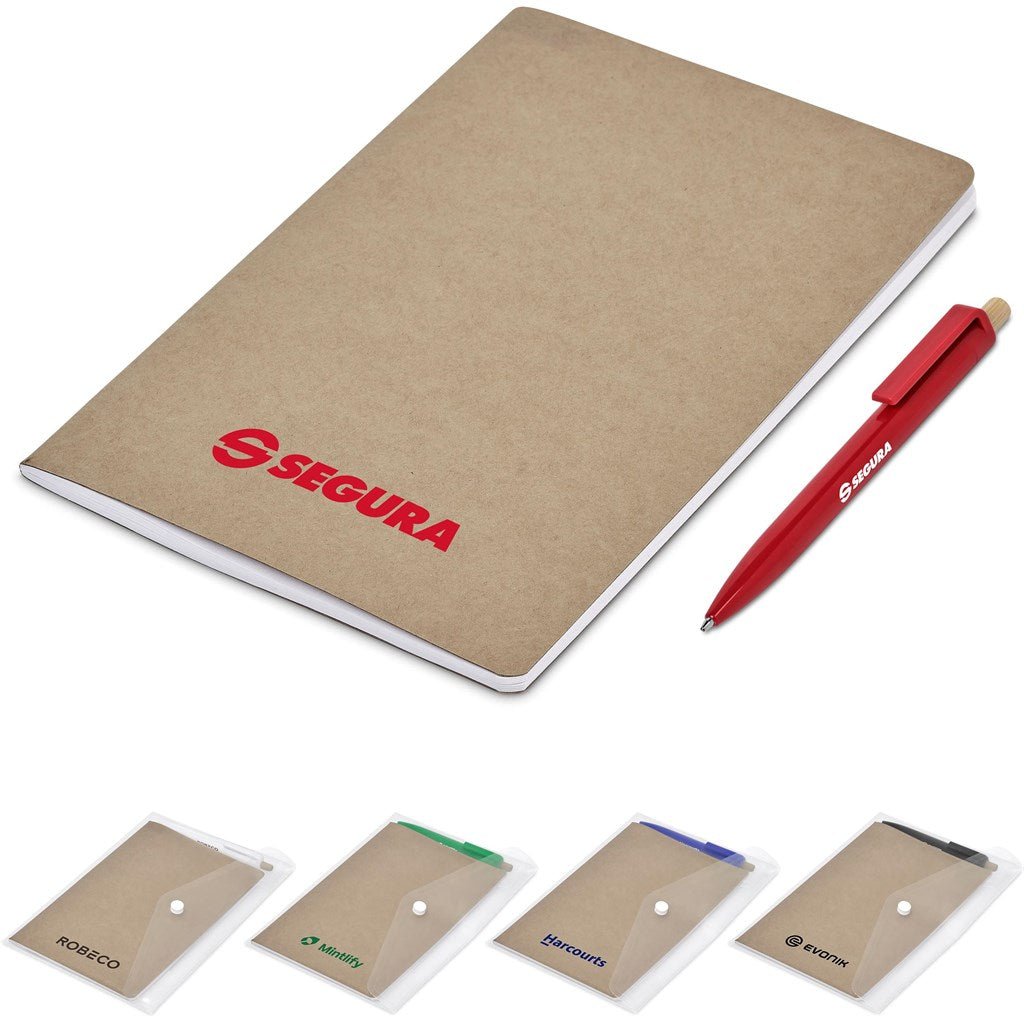 Altitude Merritt Notebook & Pen Set - Brand your company Logo! Get a quote - Promo Lingo