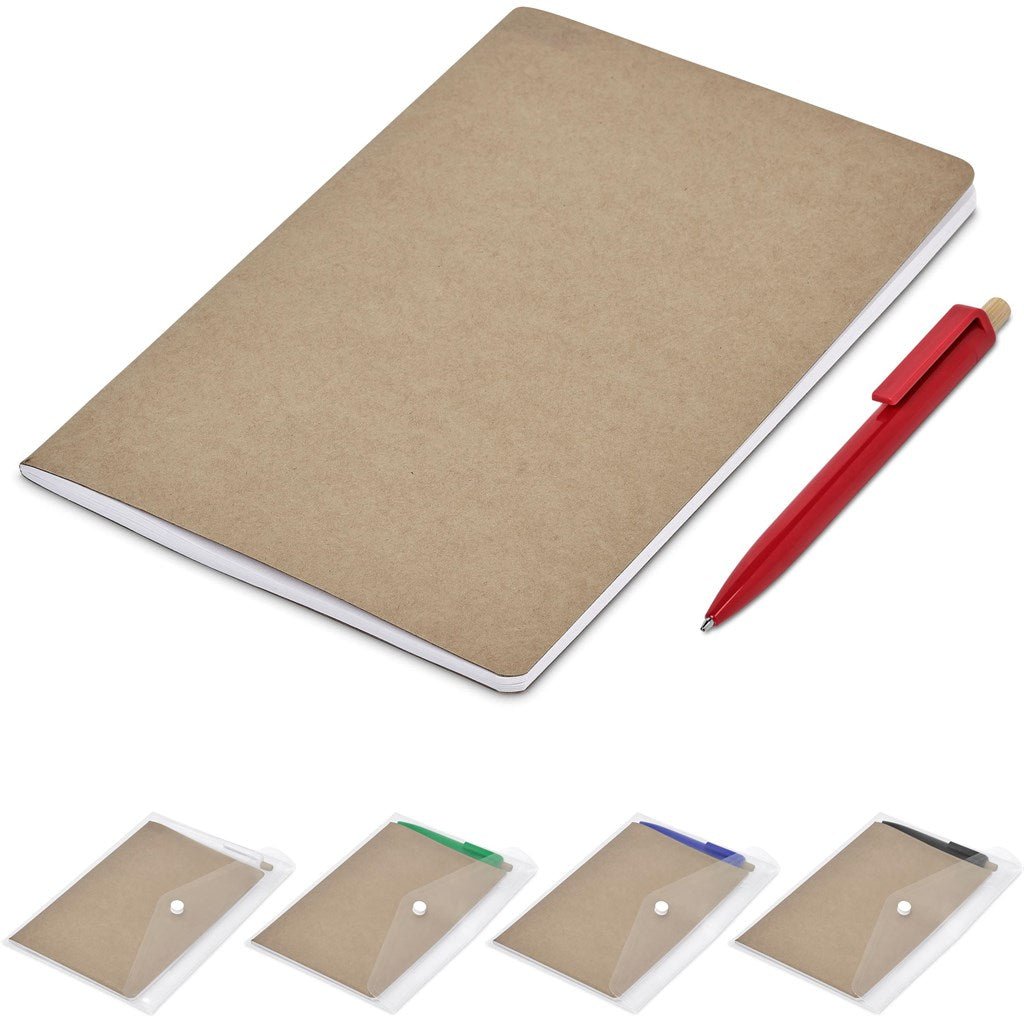 Altitude Merritt Notebook & Pen Set - Brand your company Logo! Get a quote - Promo Lingo