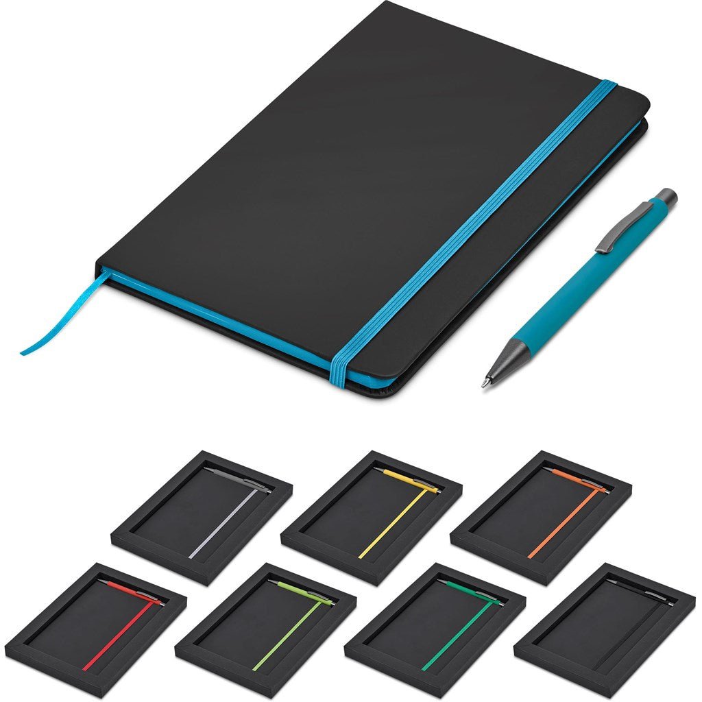 Altitude Miller Notebook & Pen Set - Brand your company Logo! Get a quote - Promo Lingo