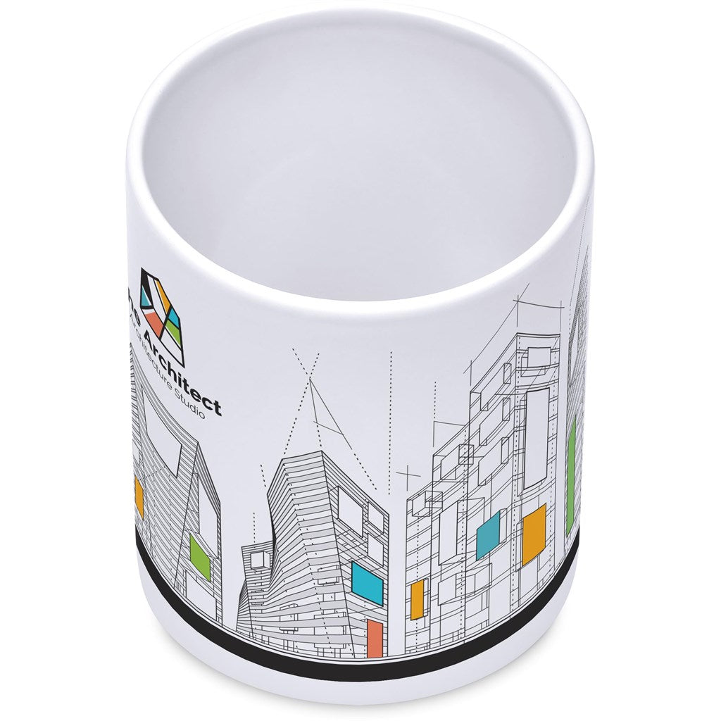 Altitude Mural Sublimation Ceramic Stationery Cup - Brand your company Logo! Get a quote - Promo Lingo