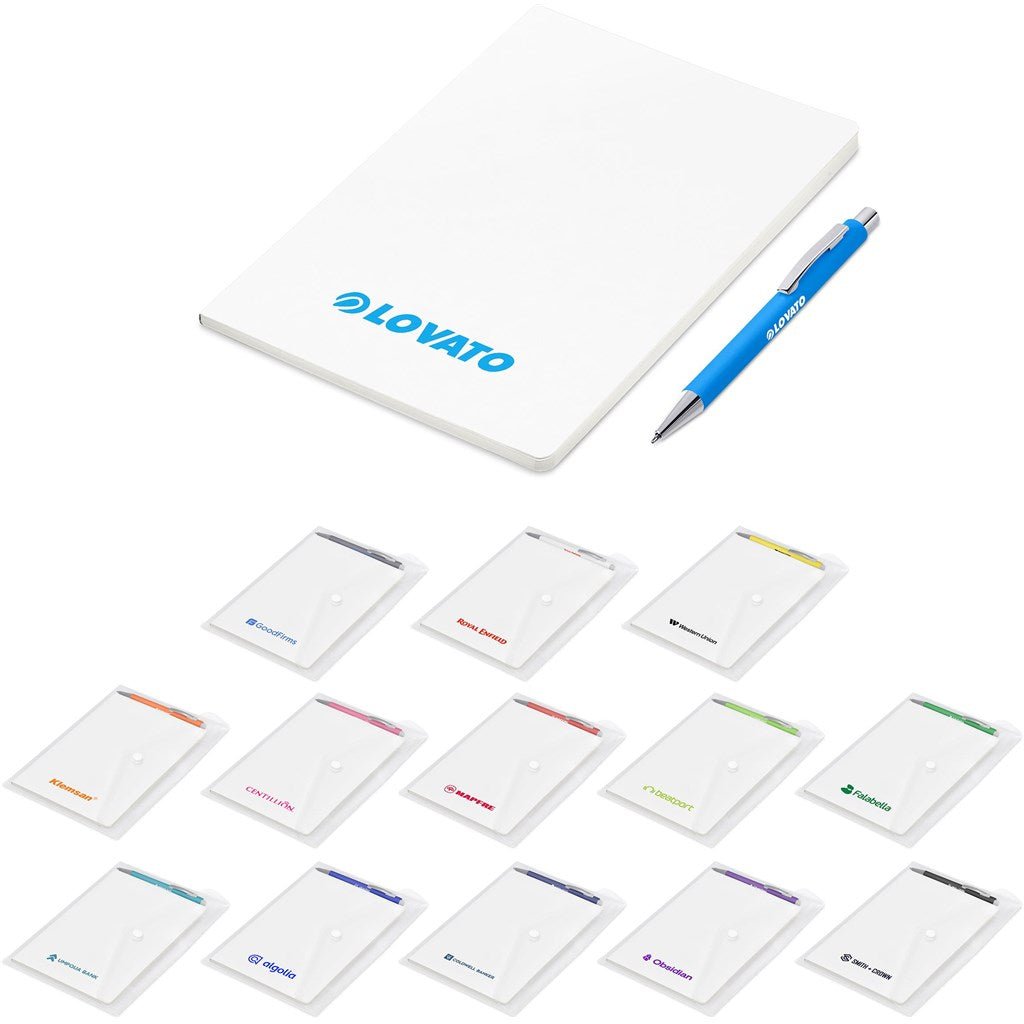 Altitude Nixon Notebook & Pen Set - Brand your company Logo! Get a quote - Promo Lingo