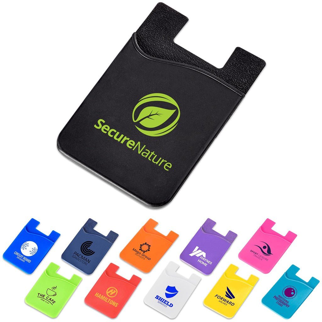 Altitude Razzle Dazzle Phone Card Holder - Brand your company Logo! Get a quote - Promo Lingo