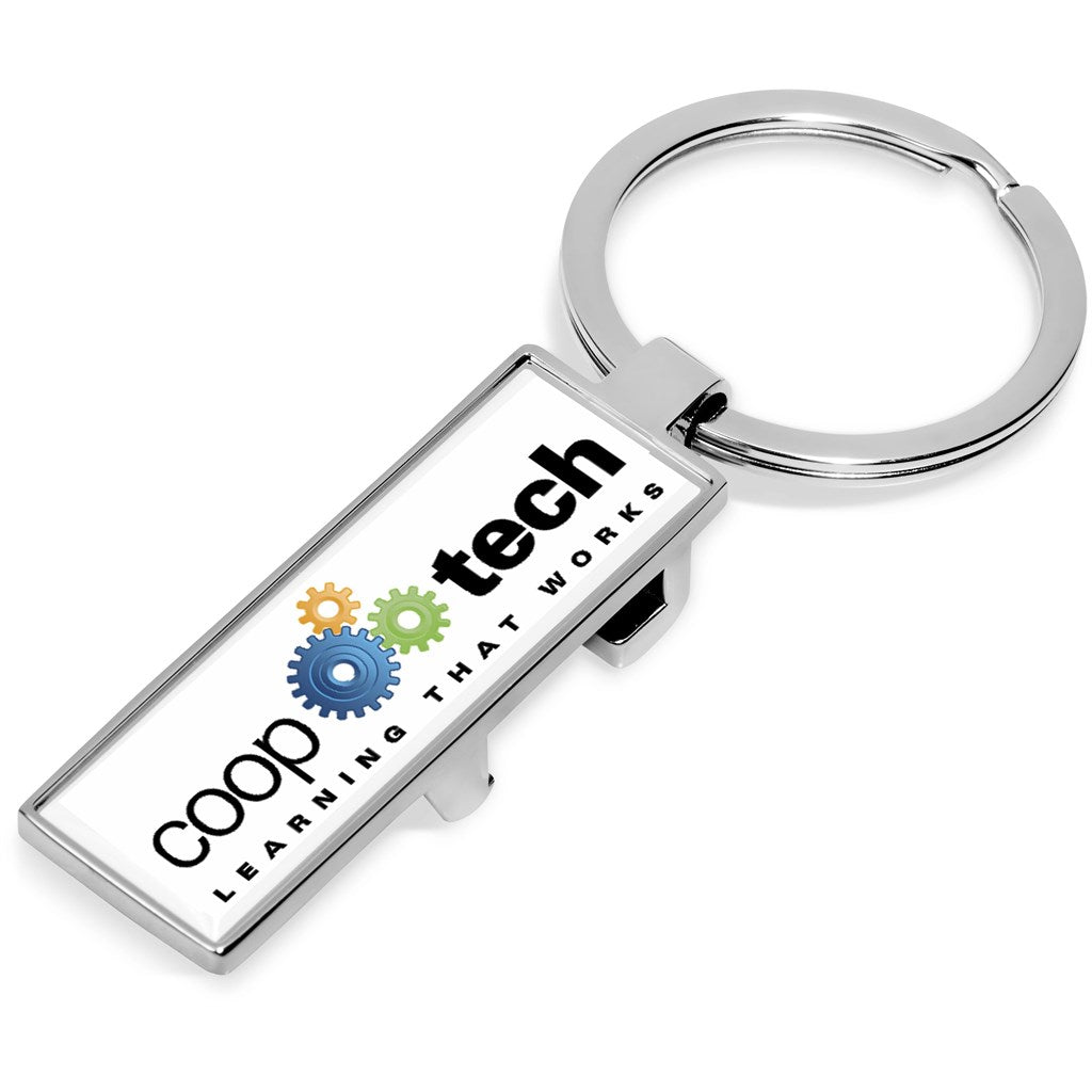 Altitude Saloon Dome Bottle Opener Keyholder - Brand your company Logo! Get a quote - Promo Lingo