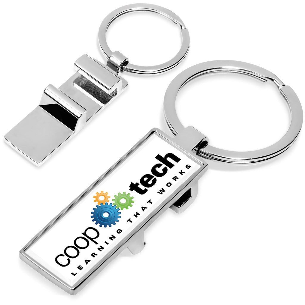 Altitude Saloon Dome Bottle Opener Keyholder - Brand your company Logo! Get a quote - Promo Lingo