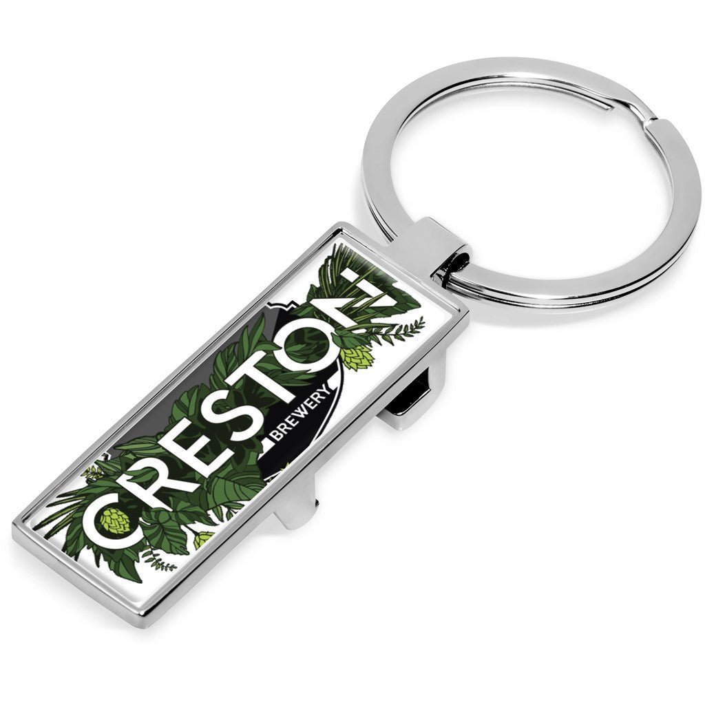 Altitude Saloon Dome Bottle Opener Keyholder - Brand your company Logo! Get a quote - Promo Lingo