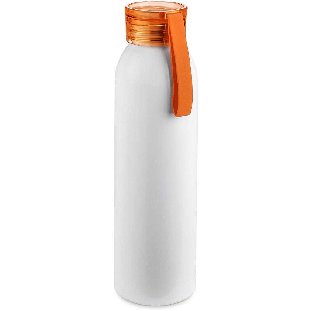 Altitude Serendipity Aluminium Water Bottle - 650ml - Orange - Brand your company Logo! Get a quote - Promo Lingo