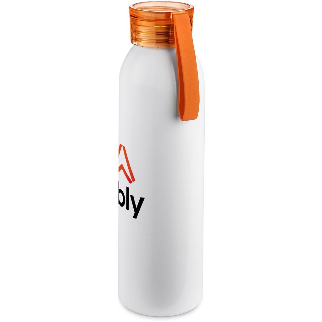 Altitude Serendipity Aluminium Water Bottle - 650ml - Orange - Brand your company Logo! Get a quote - Promo Lingo