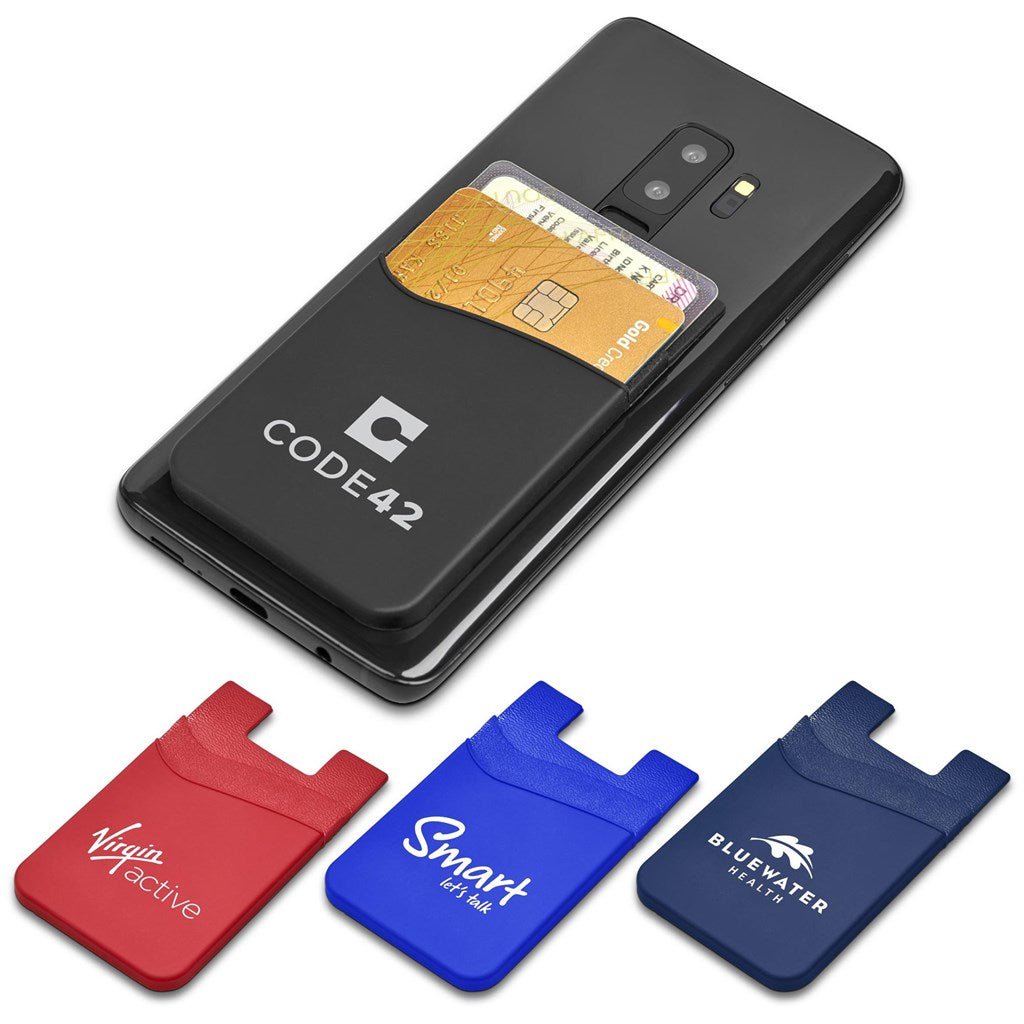 Altitude Snazzy Dual Phone Card Holder - Brand your company Logo! Get a quote - Promo Lingo