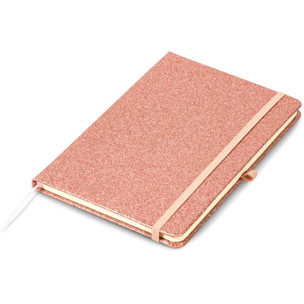 Altitude Sparkle A5 Hard Cover Notebook - Brand your company Logo! Get a quote - Promo Lingo