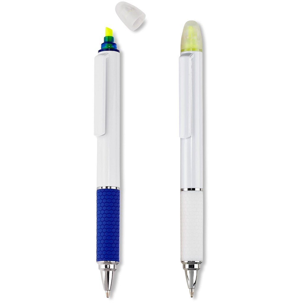 Altitude Topaz Highlighter Ball Pen - Brand your company Logo! Get a quote - Promo Lingo
