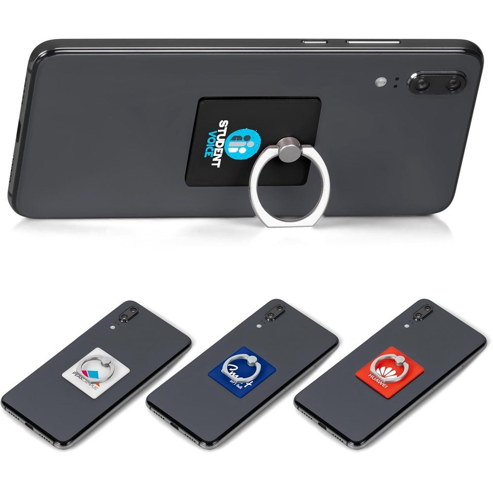 Altitude Tuscan Ring Grip & Phone Stand - Brand your company Logo! Get a quote - Promo Lingo