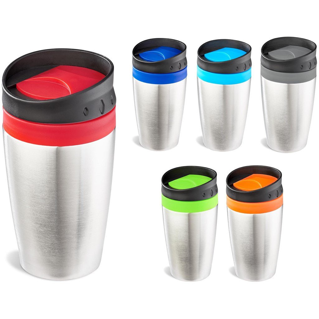 Altitude Vienna Stainless Steel & Plastic Double - Wall Tumbler - 300ml - Brand your company Logo! Get a quote - Promo Lingo