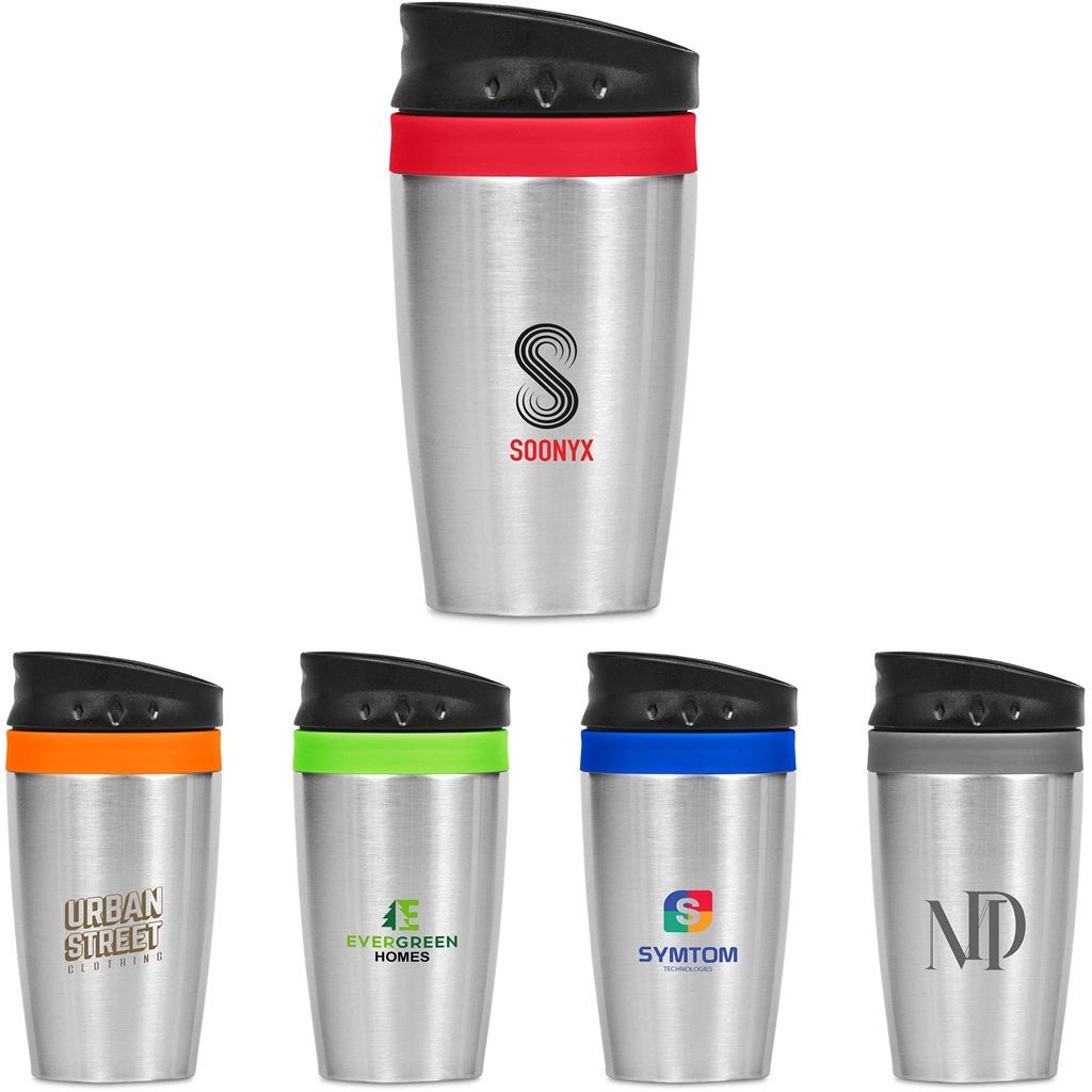 Altitude Vienna Stainless Steel & Plastic Double - Wall Tumbler - 300ml - Brand your company Logo! Get a quote - Promo Lingo
