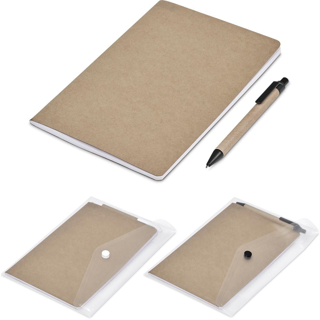 Altitude Wells Notebook & Pen Set - Brand your company Logo! Get a quote - Promo Lingo