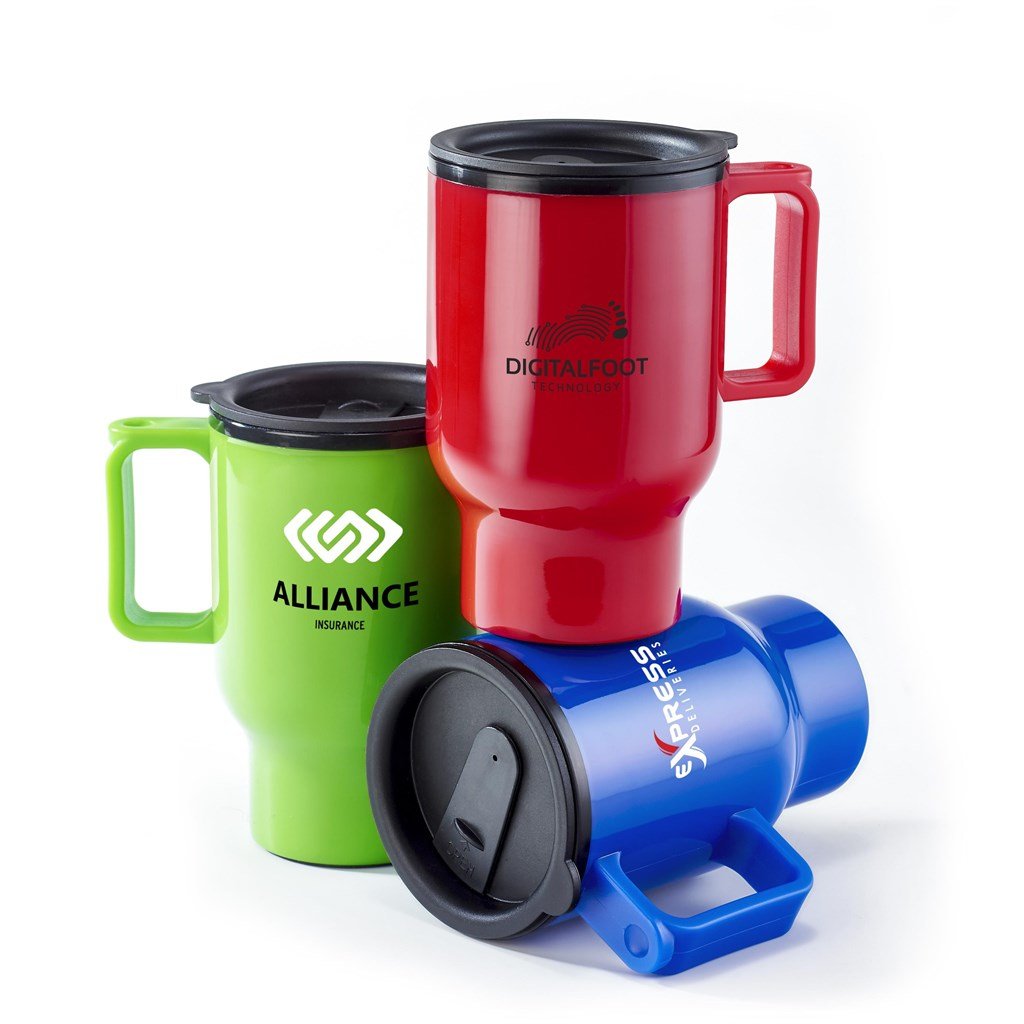 Altitude Whimsy Plastic Double - Wall Mug - 430ml - Brand your company Logo! Get a quote - Promo Lingo
