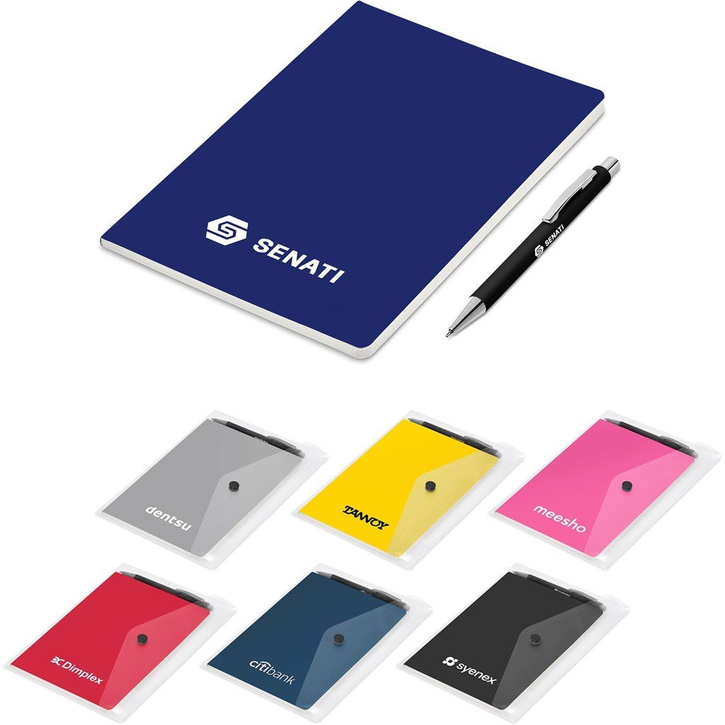 Altitude Yates Notebook & Pen Set - Brand your company Logo! Get a quote - Promo Lingo
