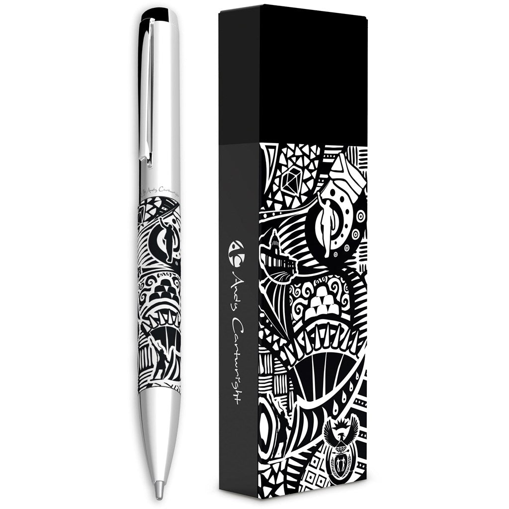 Andy Cartwright 'I Am South African' Ball Pen - Brand your company Logo! Get a quote - Promo Lingo