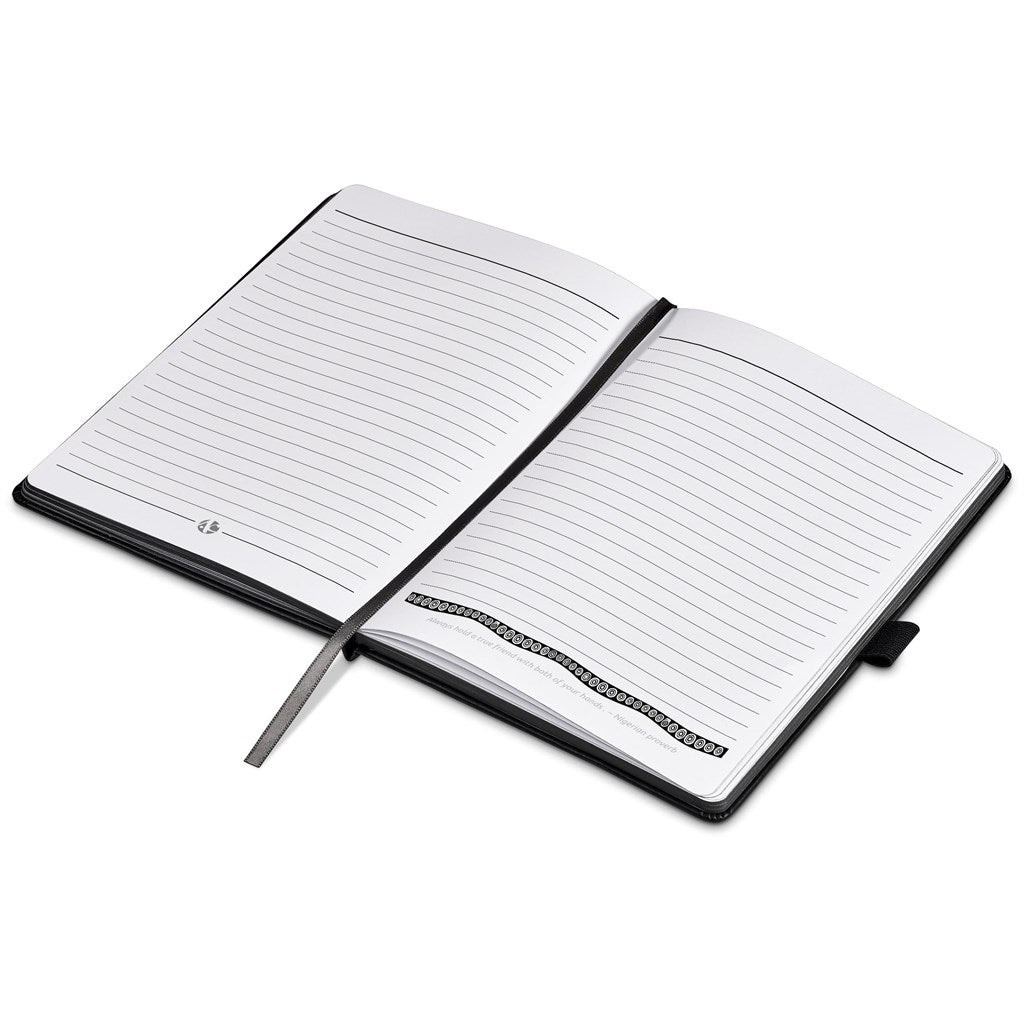 Andy Cartwright Mantra A5 Hard Cover Notebook - Brand your company Logo! Get a quote - Promo Lingo