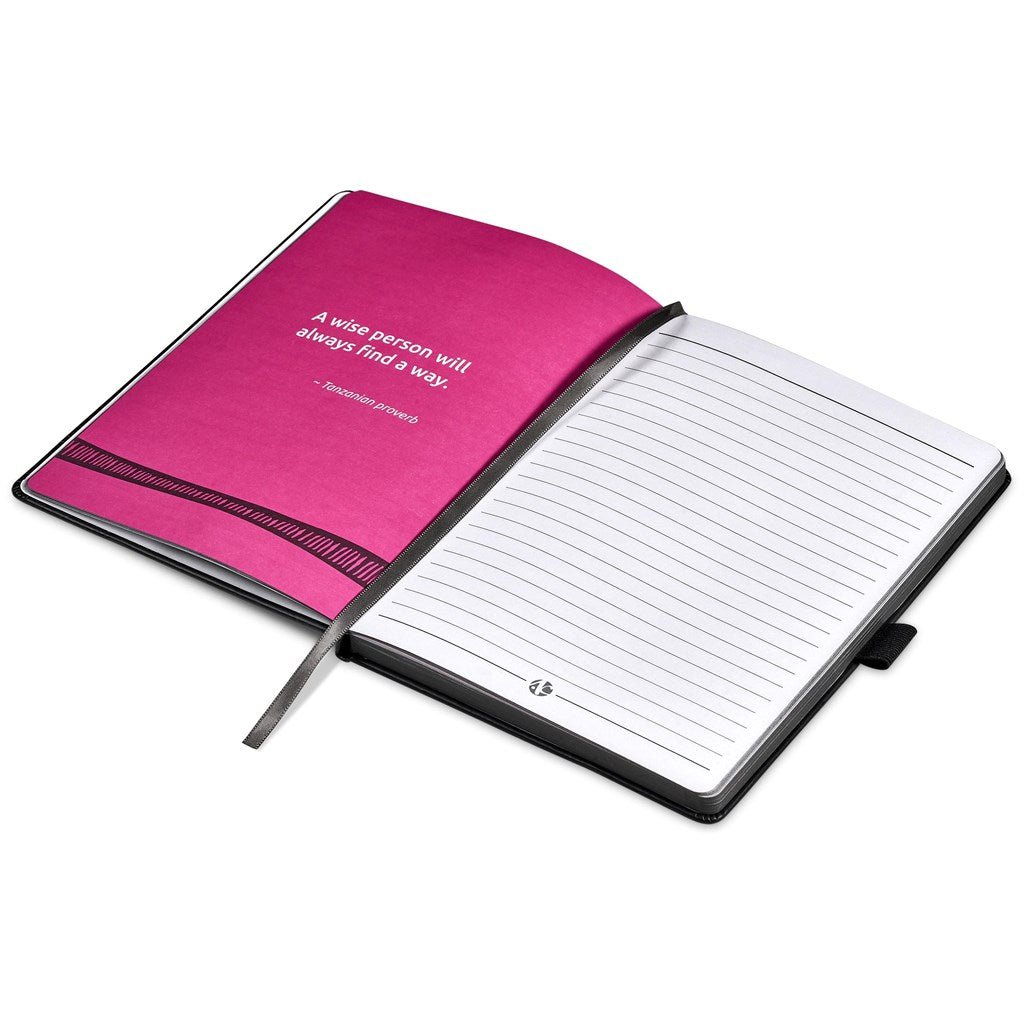 Andy Cartwright Mantra A5 Hard Cover Notebook - Brand your company Logo! Get a quote - Promo Lingo