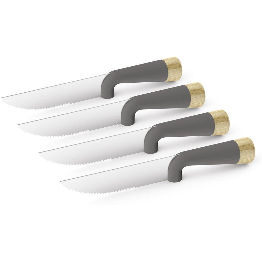 Andy Cartwright "The Final Cut" Steak Knife Set - Brand your company Logo! Get a quote - Promo Lingo