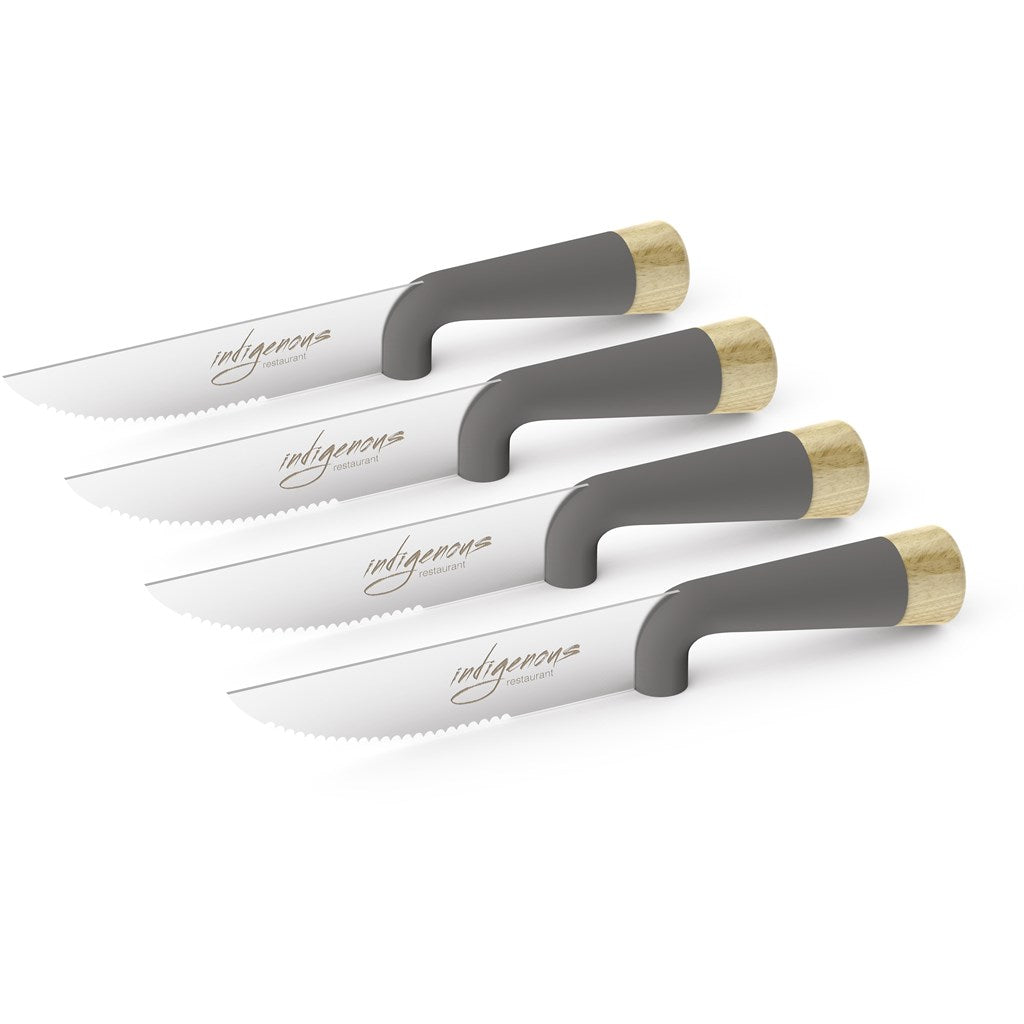 Andy Cartwright "The Final Cut" Steak Knife Set - Brand your company Logo! Get a quote - Promo Lingo