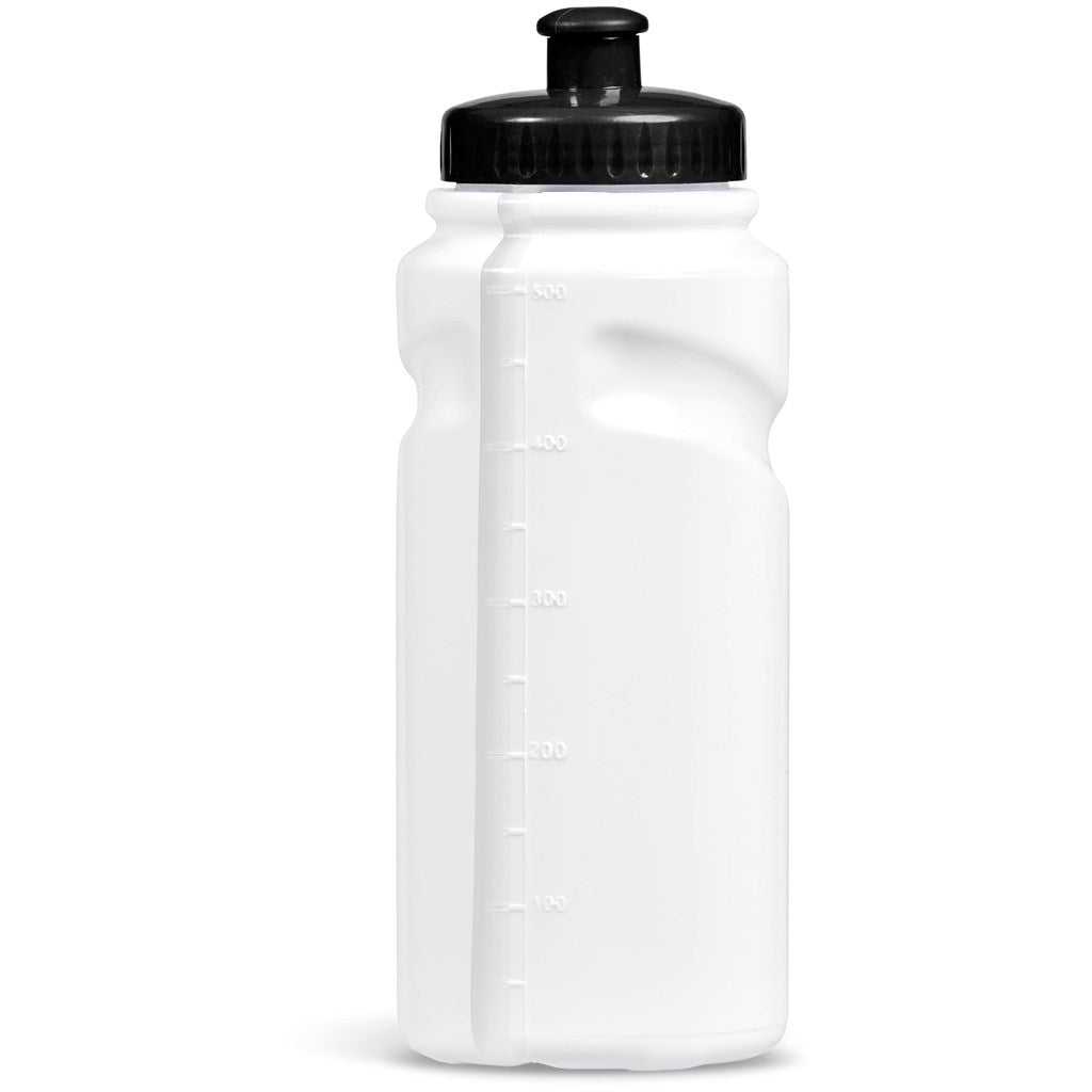 Annex Plastic Water Bottle - 500ml - Black - Brand your company Logo! Get a quote - Promo Lingo