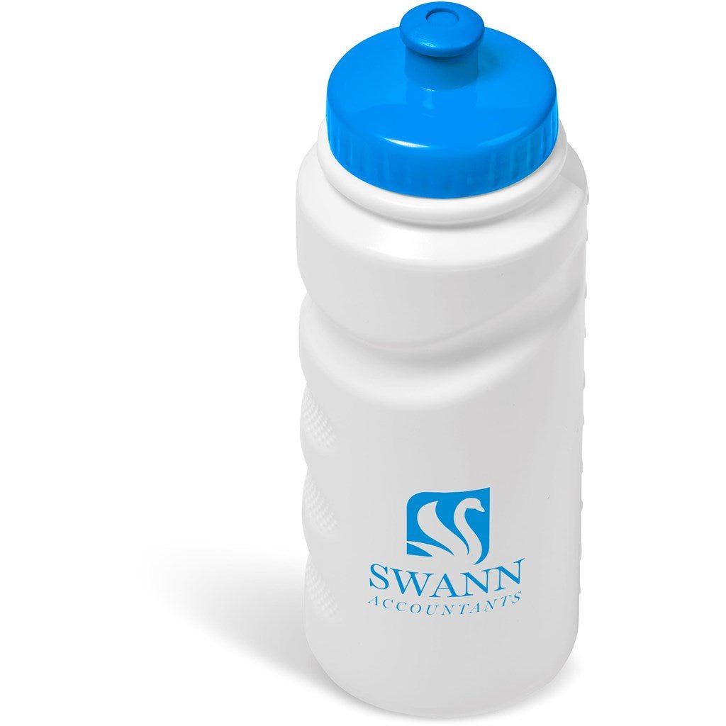 Annex Plastic Water Bottle - 500ml - Cyan - Brand your company Logo! Get a quote - Promo Lingo