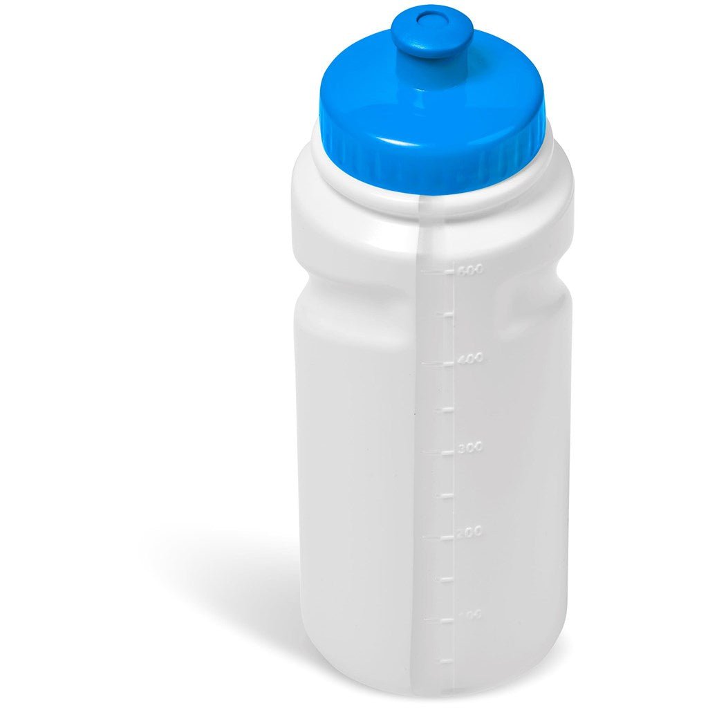 Annex Plastic Water Bottle - 500ml - Cyan - Brand your company Logo! Get a quote - Promo Lingo