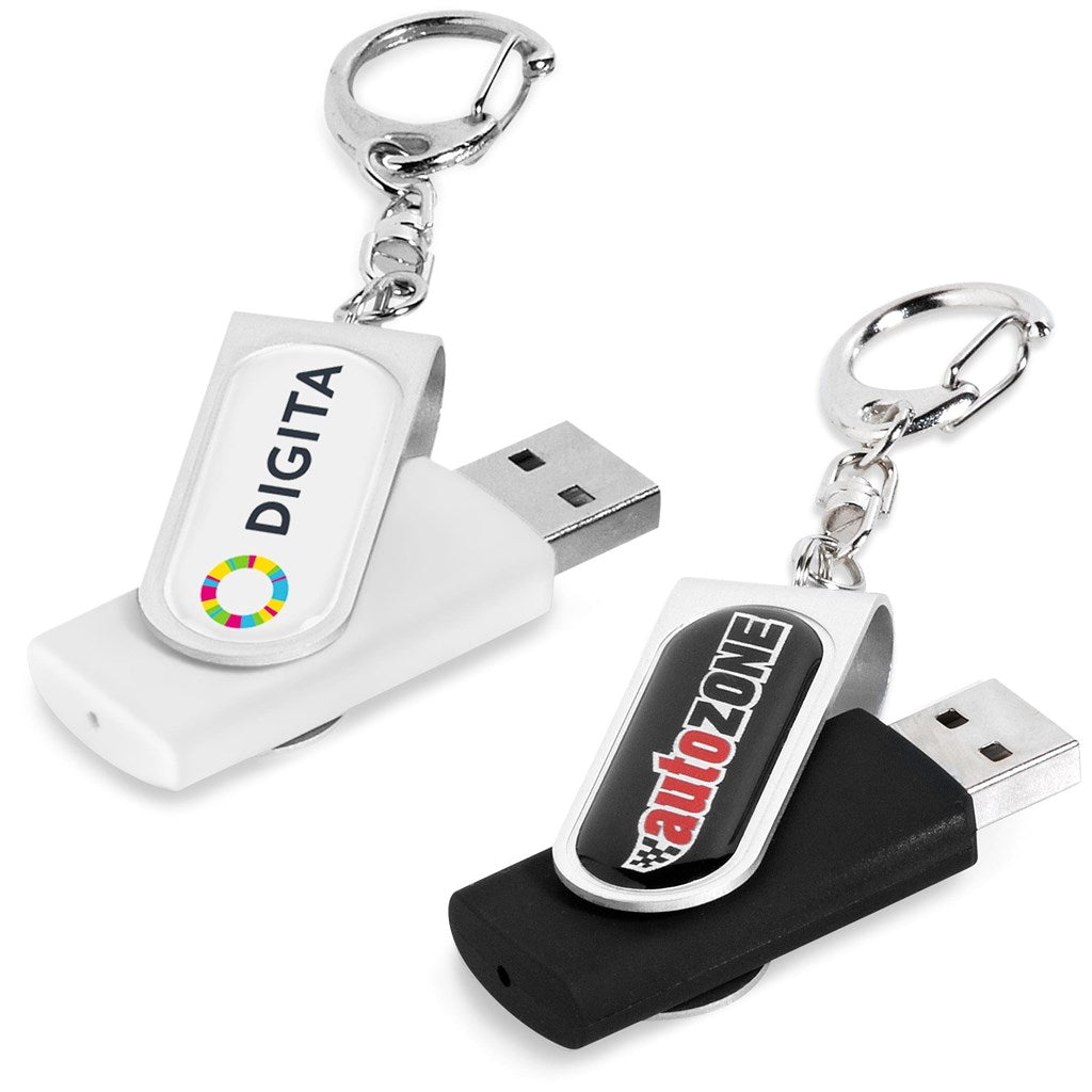 Atlanta Flash Drive Keyholder - 8GB - Brand your company Logo! Get a quote - Promo Lingo
