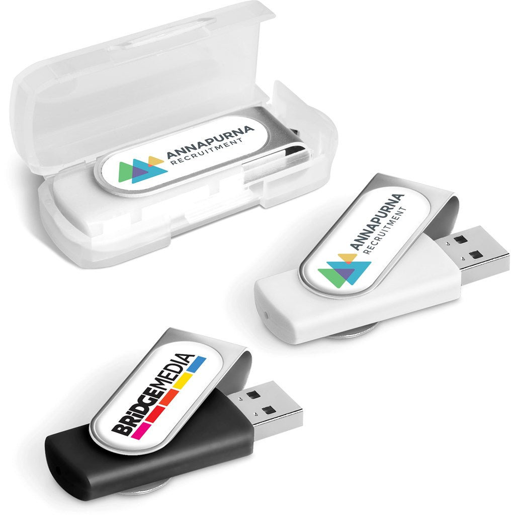Axis Dome Flash Drive - 16GB - Brand your company Logo! Get a quote - Promo Lingo