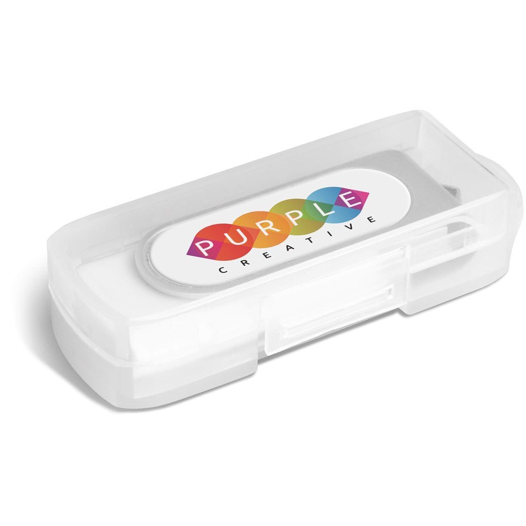 Axis Dome Flash Drive - 4GB - Brand your company Logo! Get a quote - Promo Lingo