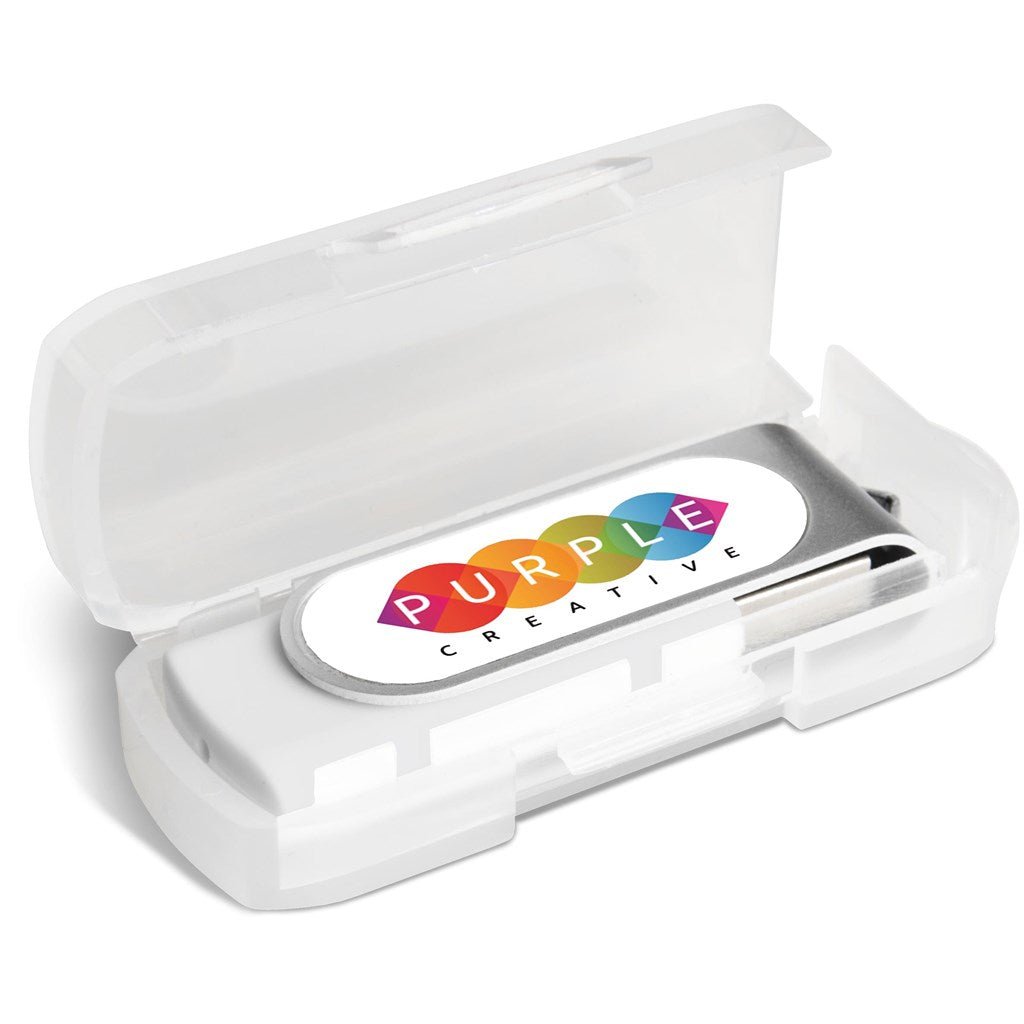 Axis Dome Flash Drive - 4GB - Brand your company Logo! Get a quote - Promo Lingo