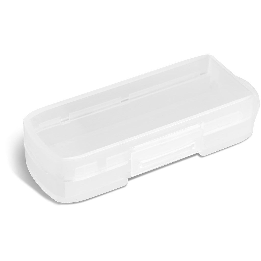 Axis Gyro White Flash Drive - 32GB - Brand your company Logo! Get a quote - Promo Lingo