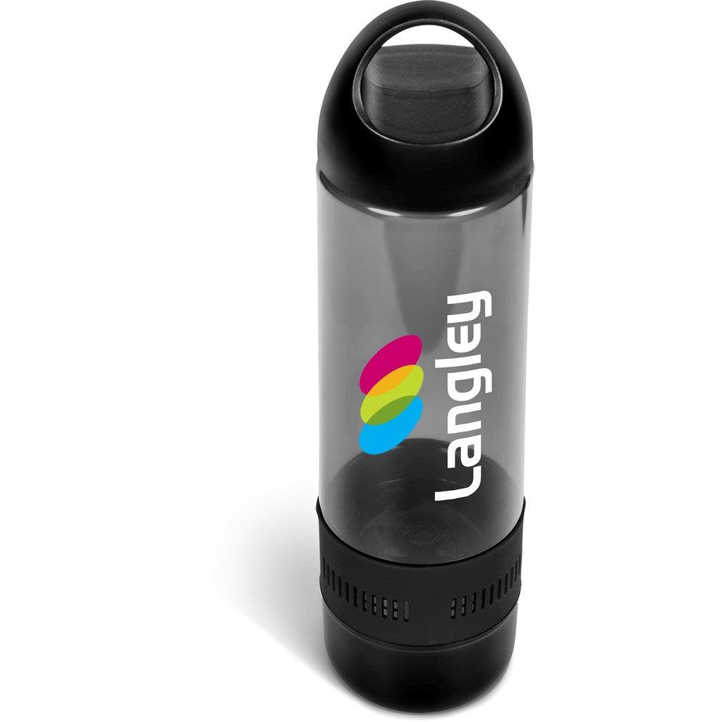 Bandit Plastic Water Bottle & Bluetooth Speaker - 500ml - Brand your company Logo! Get a quote - Promo Lingo
