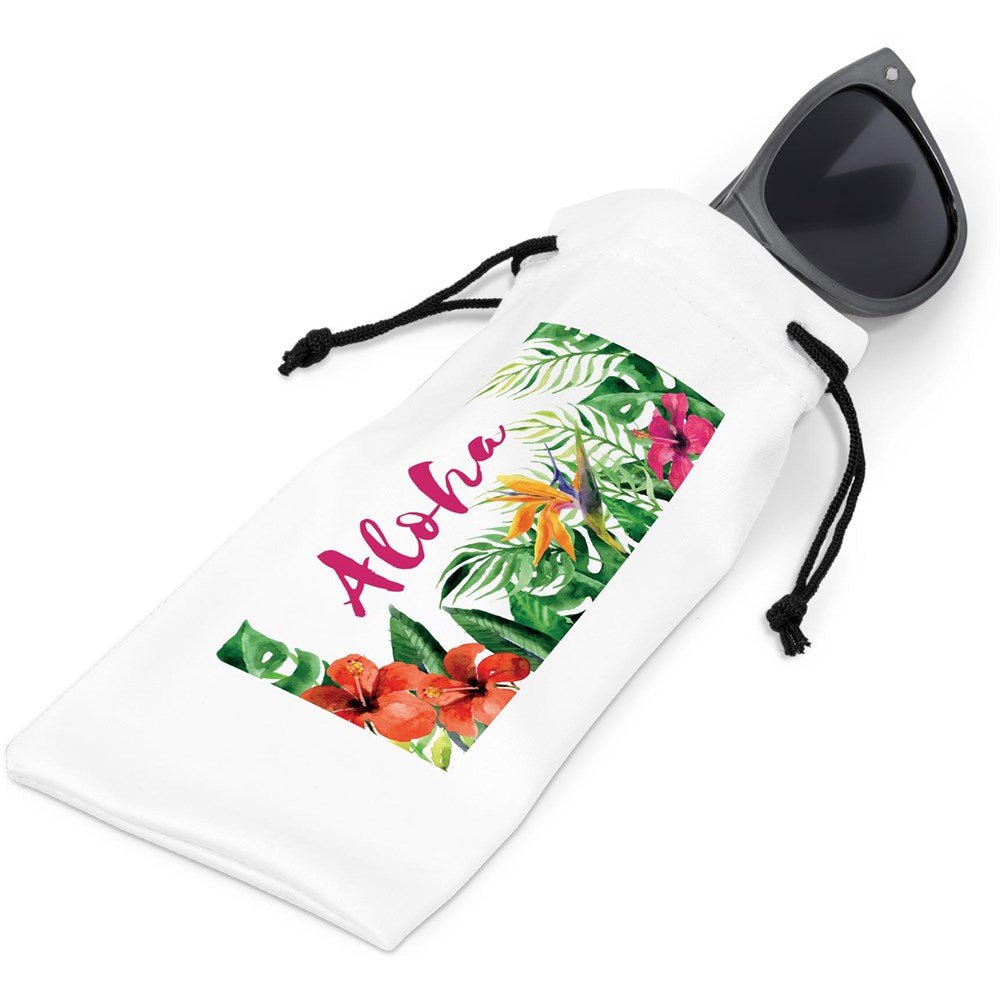 Boardwalk Microfibre Sunglasses Pouch - Brand your company Logo! Get a quote - Promo Lingo