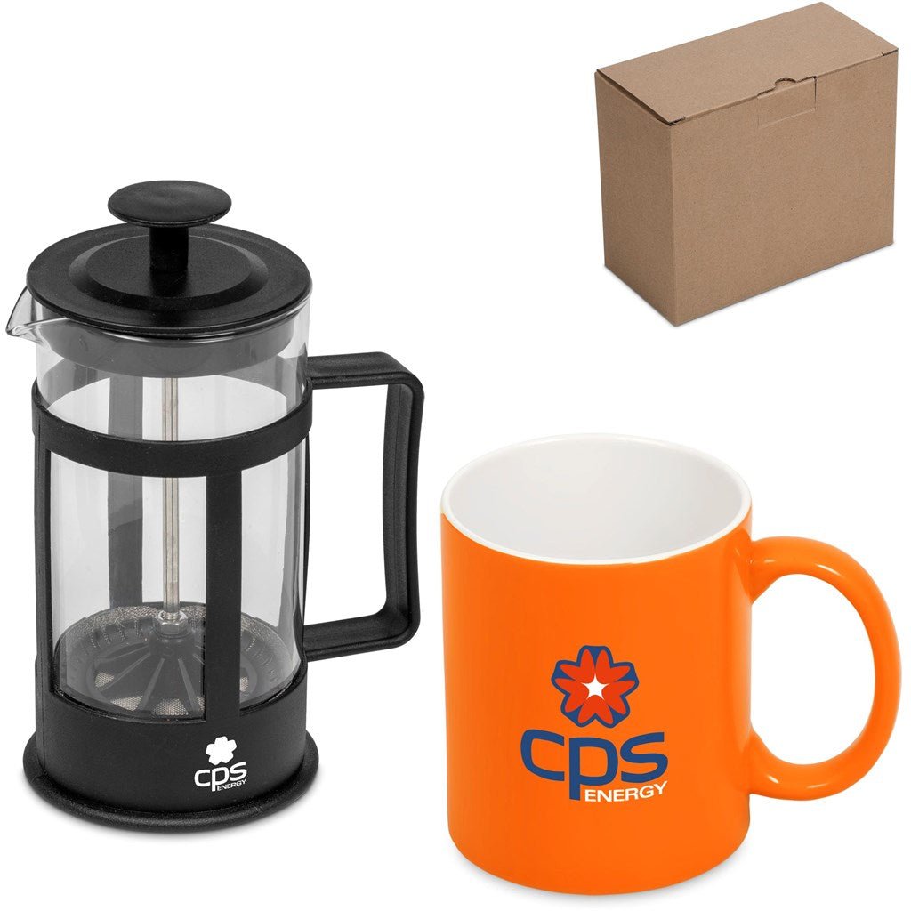 Cafe Omega Coffee Set - Brand your company Logo! Get a quote - Promo Lingo