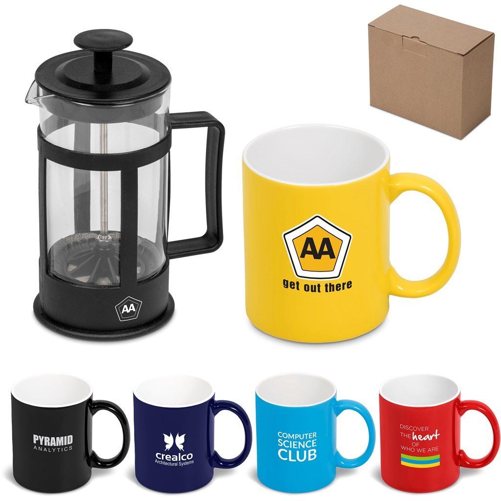 Cafe Omega Coffee Set - Brand your company Logo! Get a quote - Promo Lingo