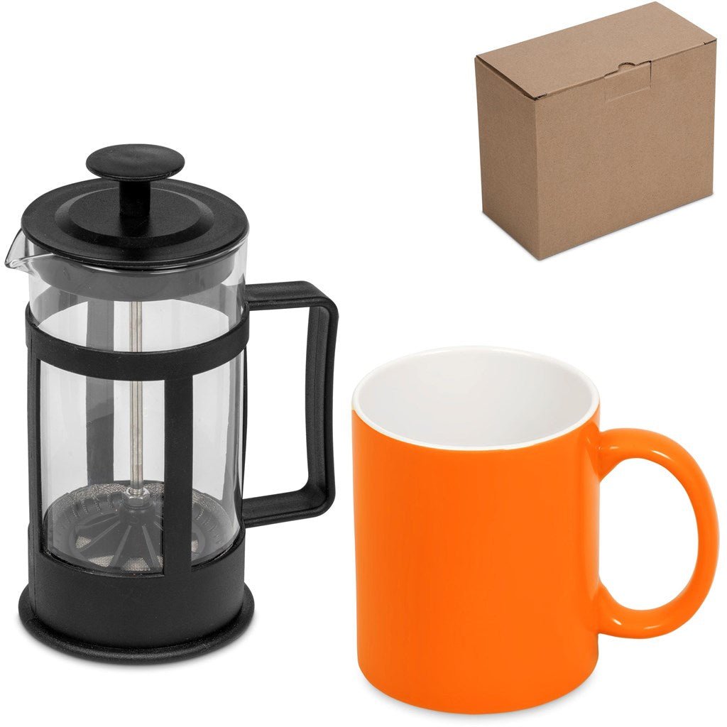 Cafe Omega Coffee Set - Brand your company Logo! Get a quote - Promo Lingo