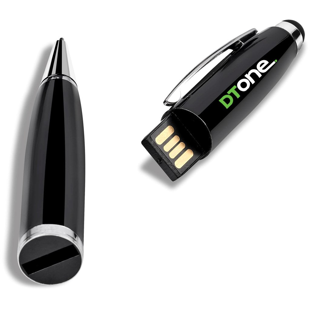 Carnegie Flash Drive Pen - 16GB - Brand your company Logo! Get a quote - Promo Lingo