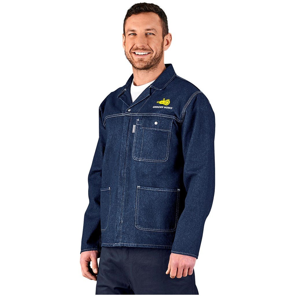Cast Premium 100% Cotton Denim Jacket for Stylish Comfort - Brand your company Logo! Get a quote - Promo Lingo