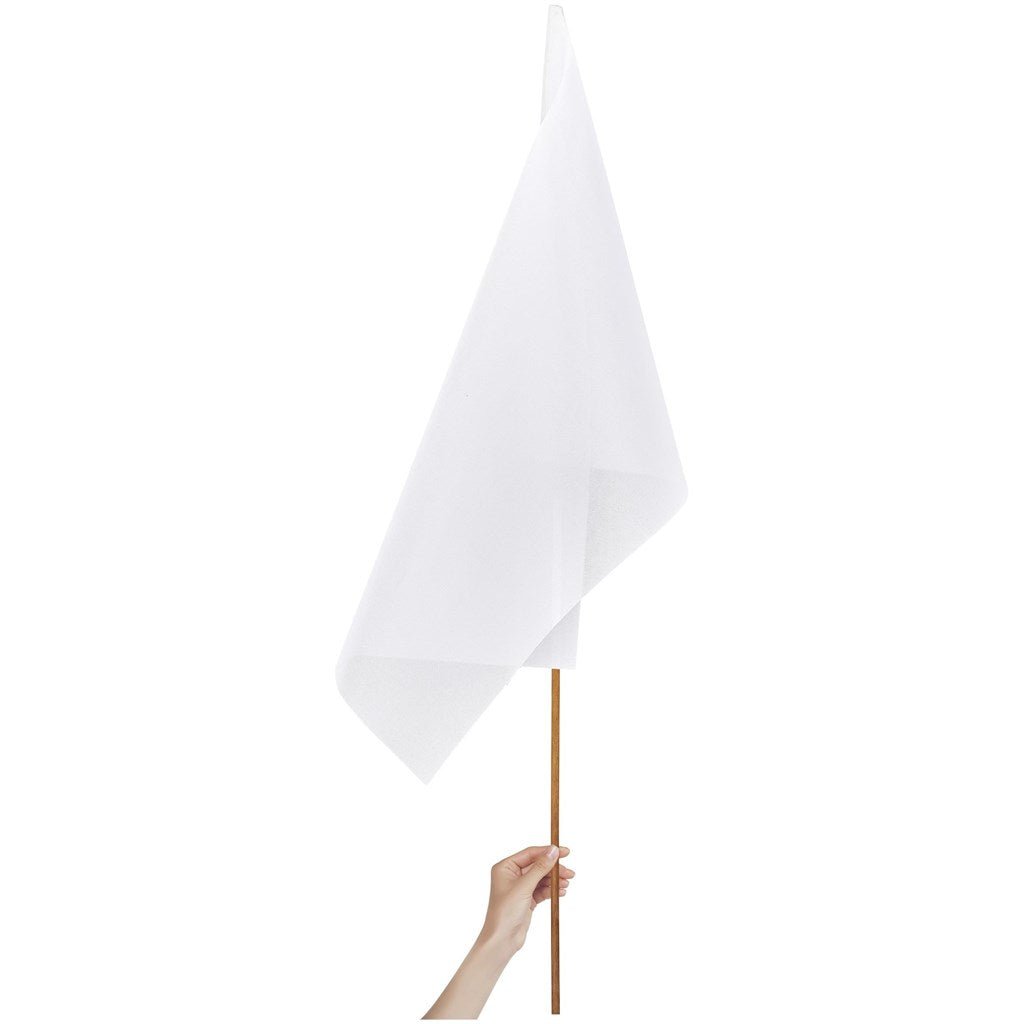 Champion Large Hand Flag 900mm x 600mm - Brand your company Logo! Get a quote - Promo Lingo