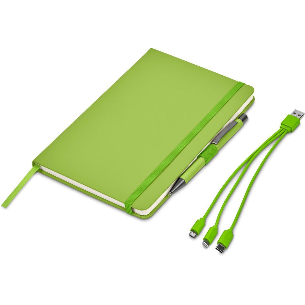 Chaney Gift Set - Lime - Brand your company Logo! Get a quote - Promo Lingo