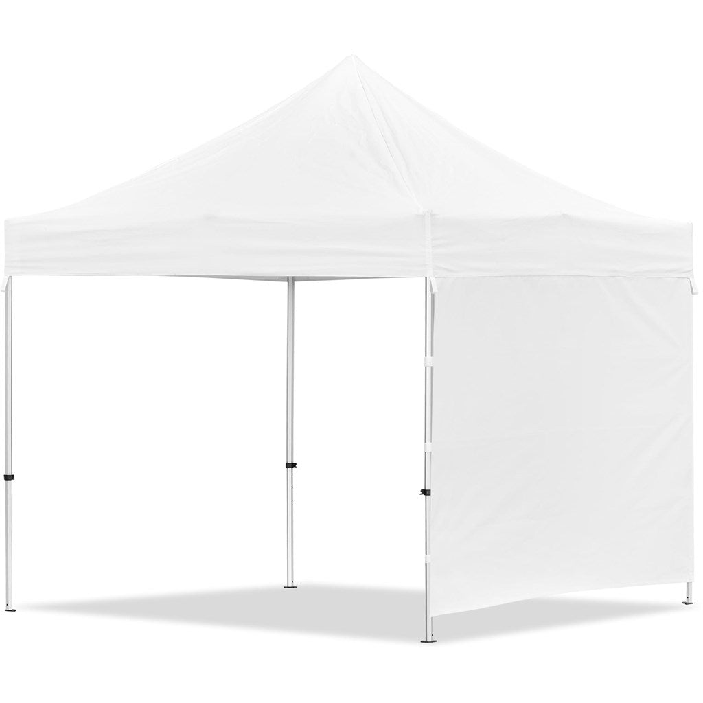 Coated Steel Sublimated Gazebo 3m x 3m - 1 Full - Wall Skin - Brand your company Logo! Get a quote - Promo Lingo