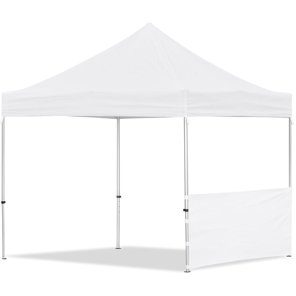 Coated Steel Sublimated Gazebo 3m x 3m - 1 Half - Wall Skin - Brand your company Logo! Get a quote - Promo Lingo