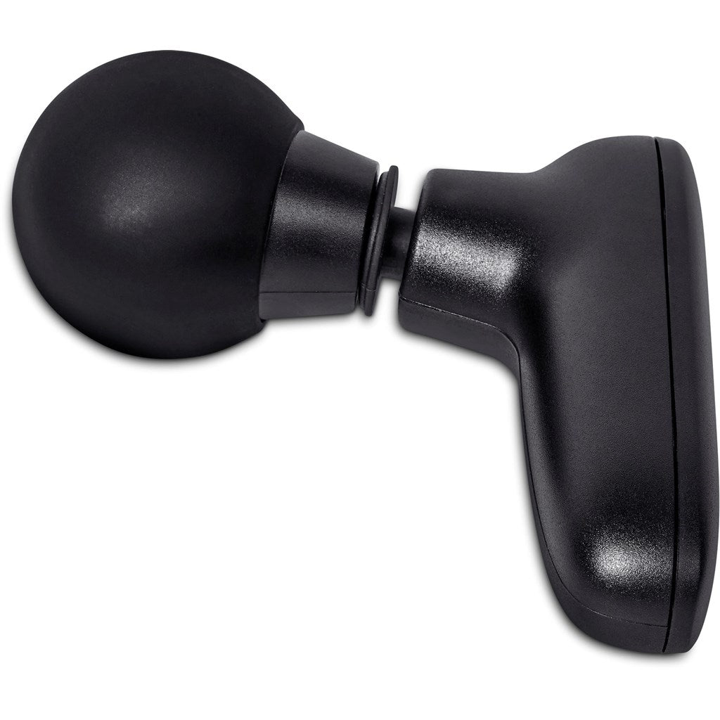 Compact Eva & Elm Stress - Free Mini Massage Gun for Relief - Brand your company Logo! Get a quote - Promo Lingo