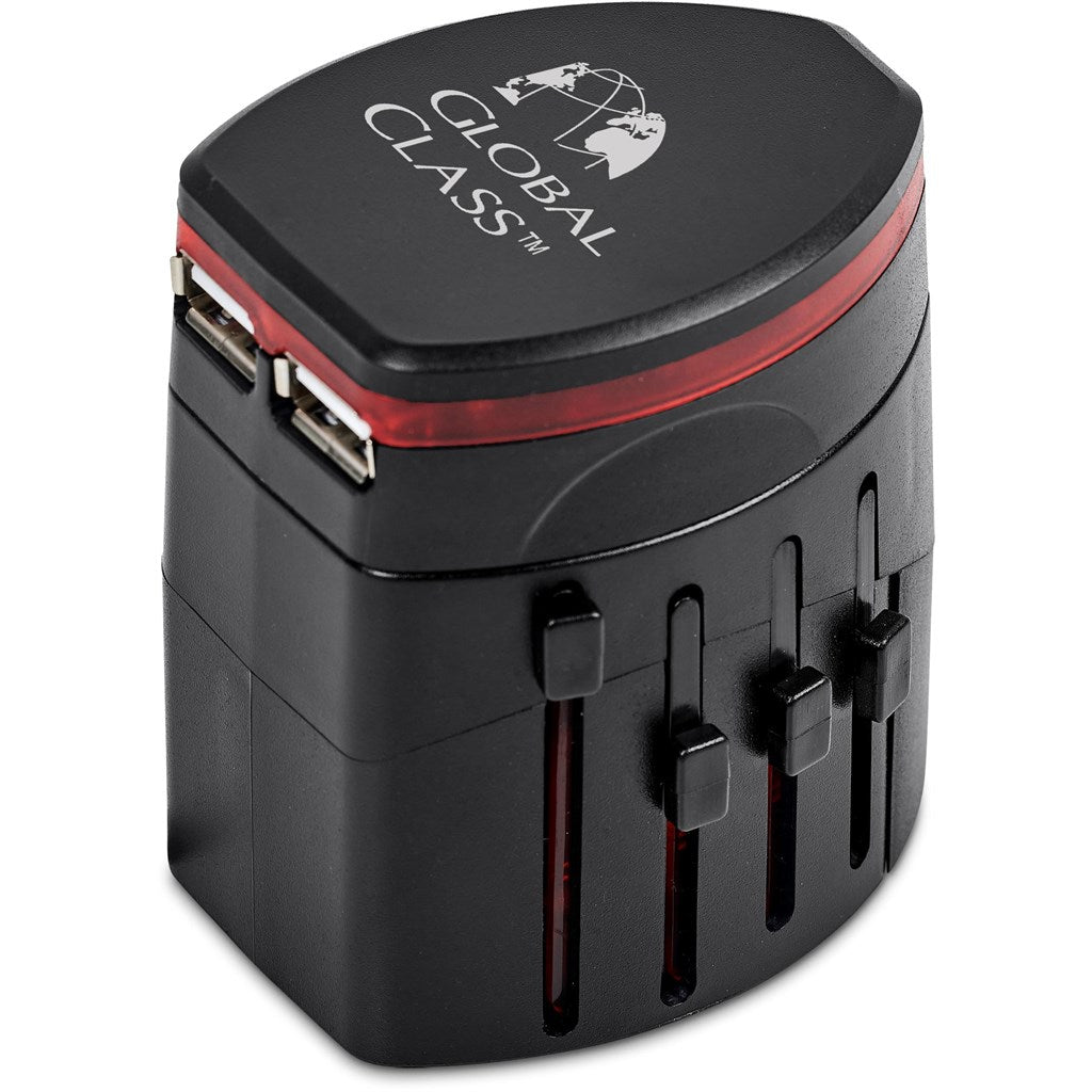Connexions World Travel Adaptor - Brand your company Logo! Get a quote - Promo Lingo