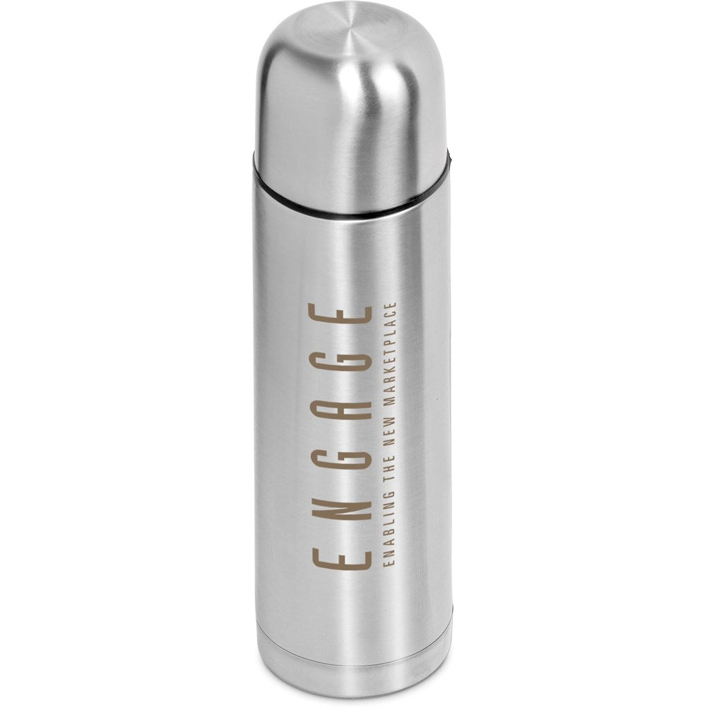 Consulate Stainless Steel Vacuum Flask - 500ml - Brand your company Logo! Get a quote - Promo Lingo
