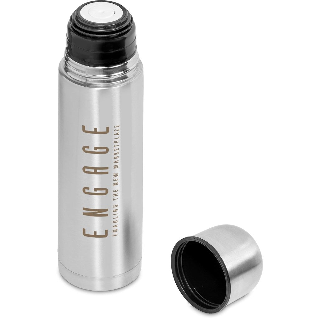 Consulate Stainless Steel Vacuum Flask - 500ml - Brand your company Logo! Get a quote - Promo Lingo
