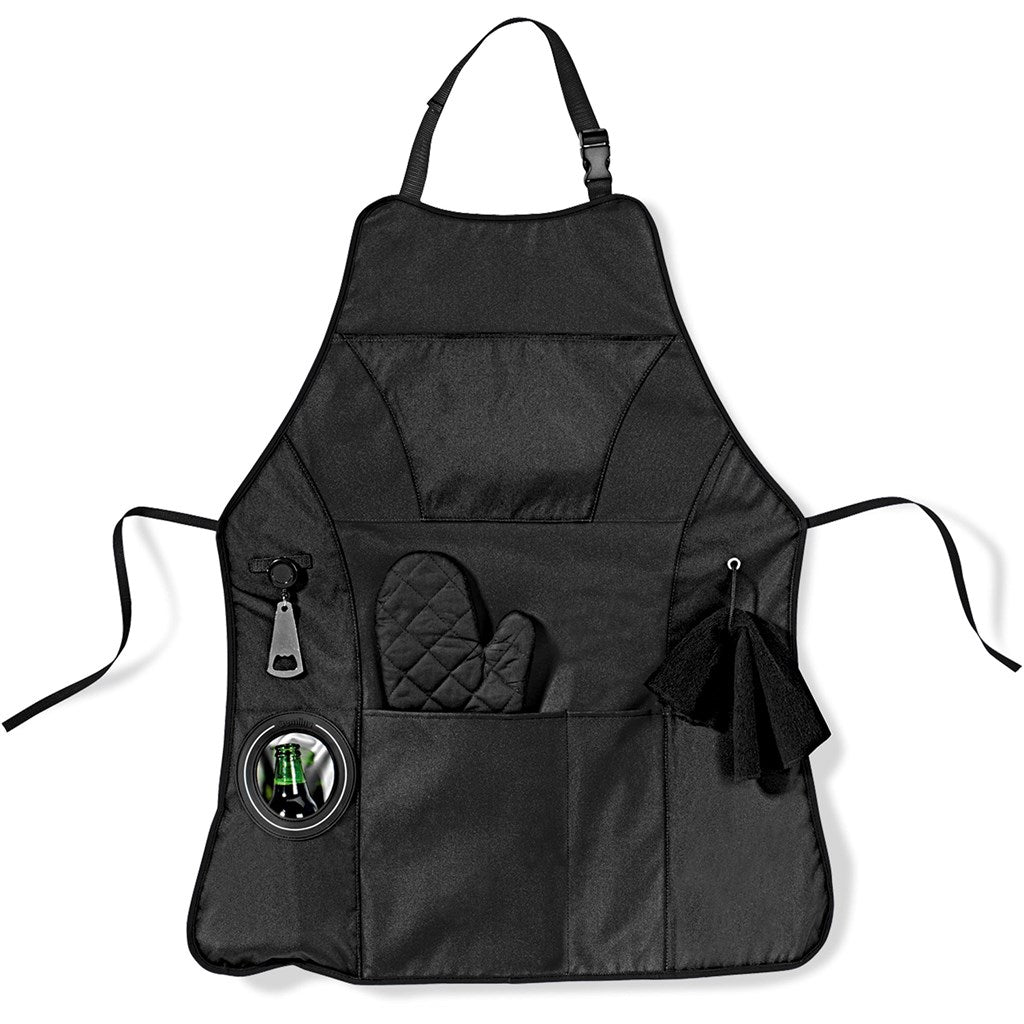 Cookout 3 - Piece Braai Apron Set BBQ - Get the best branded items from - Promo Lingo