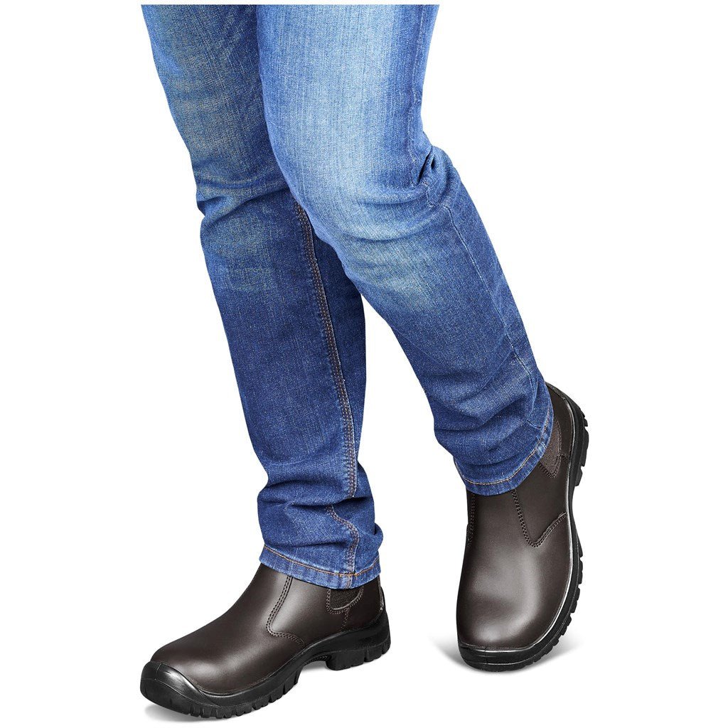 Craftsman Chelsea Boot Steel Toe Cap for Ultimate Safety - Brand your company Logo! Get a quote - Promo Lingo